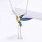 Colorful Hummingbirds - Handmade Jewelry set