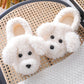 Comfy Indoor Poodle Slippers