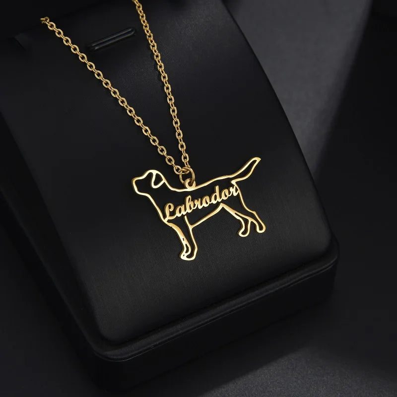 Personalised Rottweiler Necklace