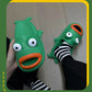 Funny Frog Slippers