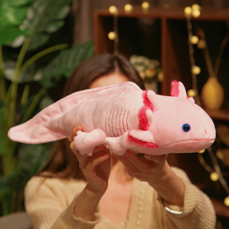 Realistic Axolotl plushies