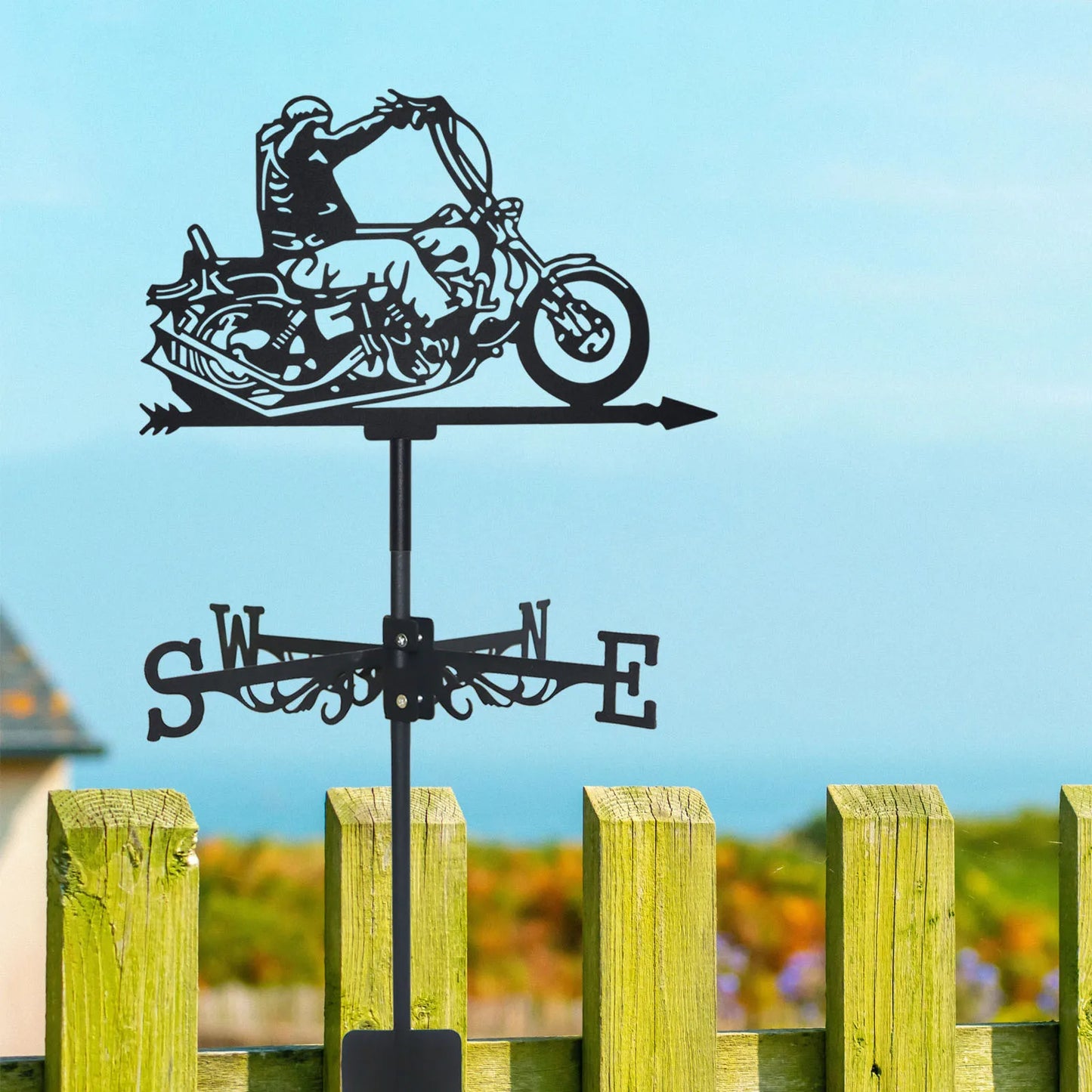 Motorcyclist Weather vanes