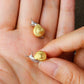 Golden Shell Snail Earrings