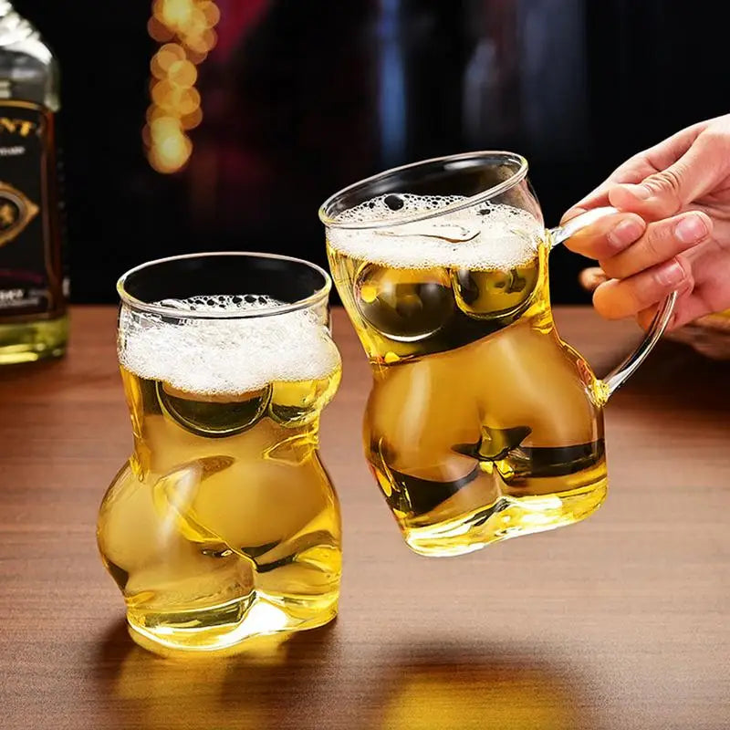 Funny Glass Beer Mugs