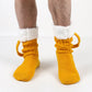 Knitted Beer Mug Socks - Thick and Cozy