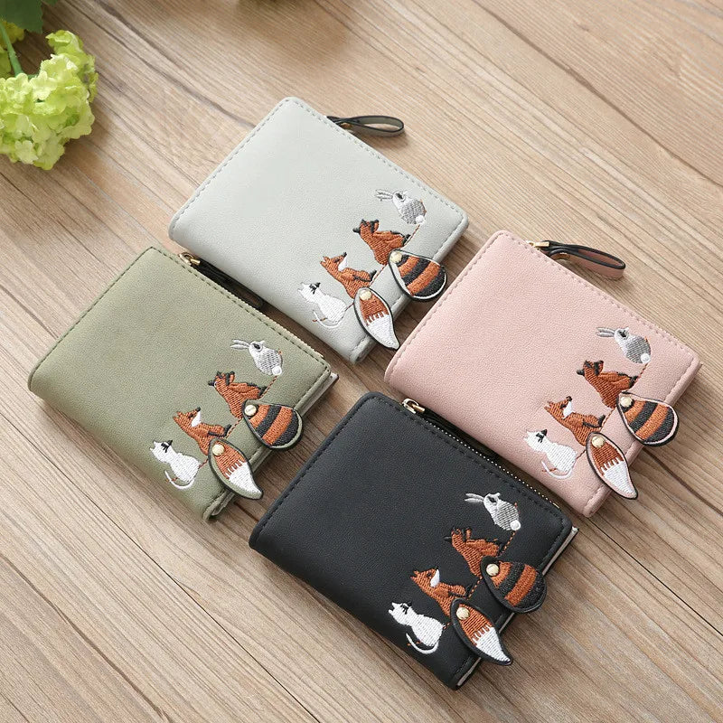 Four Wild Friends Wallet