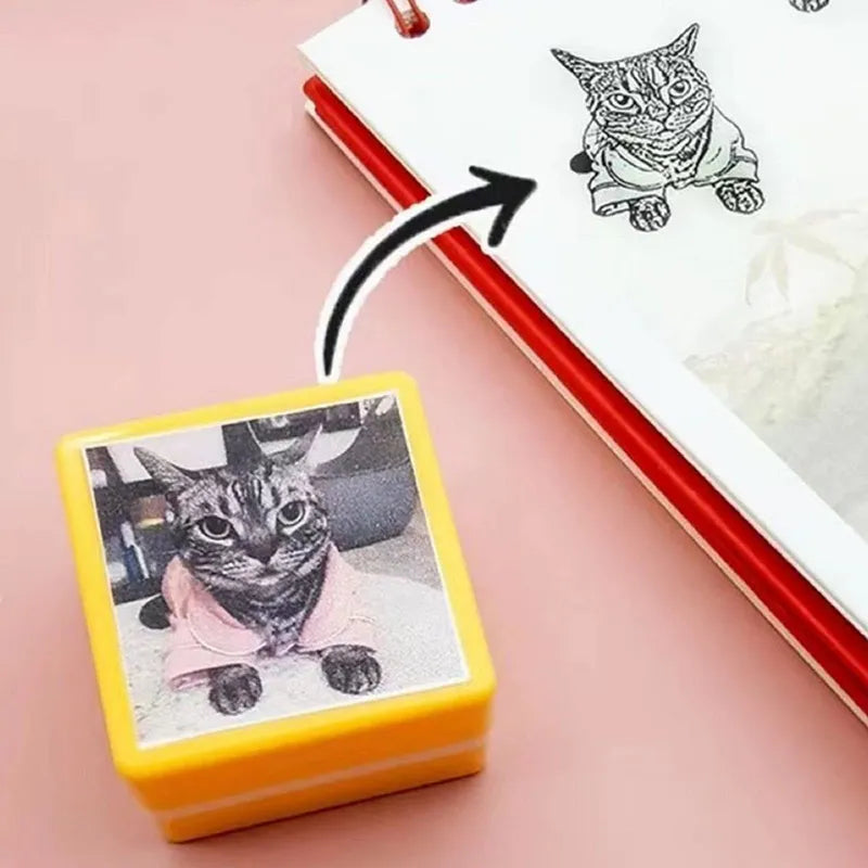 Custom Pet Face Stamp by Style's Bug