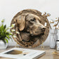 Labrador Retriever 2D Realistic Standing Ornaments