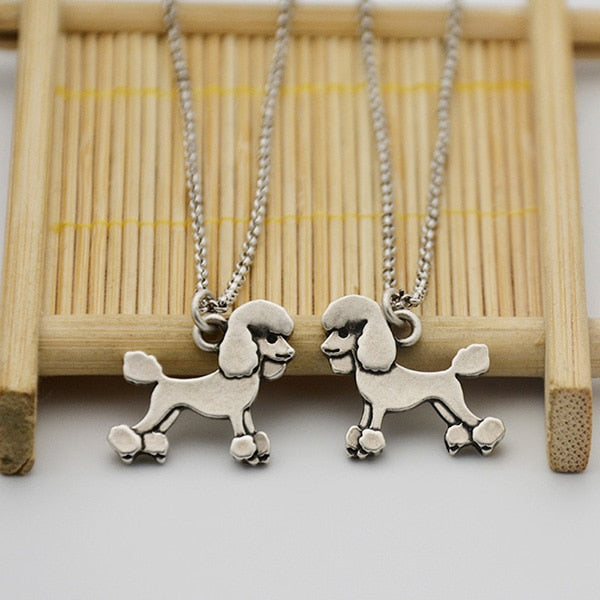 Vintage Poodle Jewelry Set