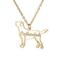 Personalised Rottweiler Necklace