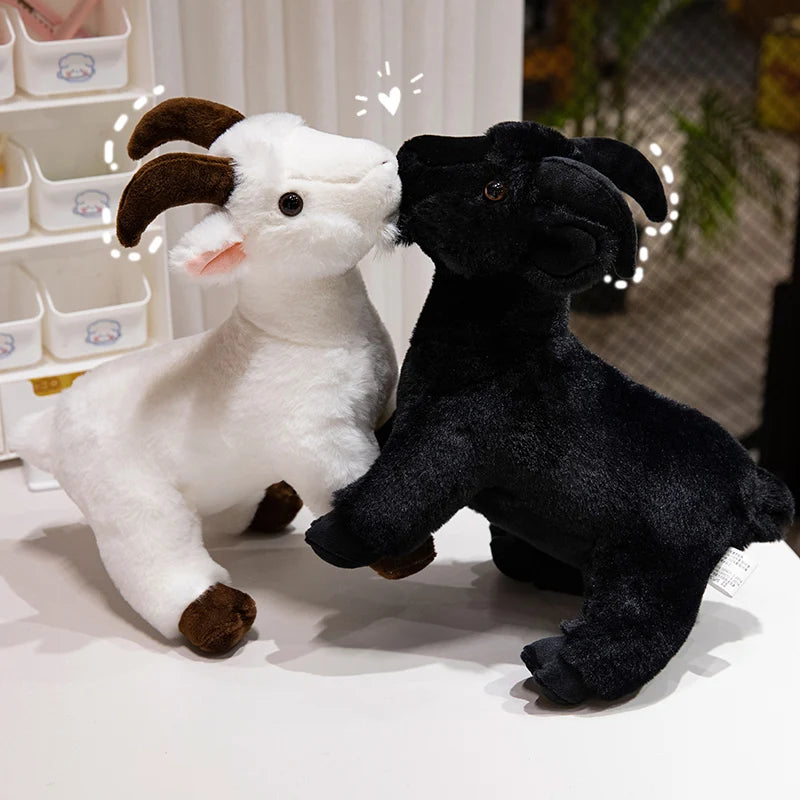 Realistic Goat Plushie Family