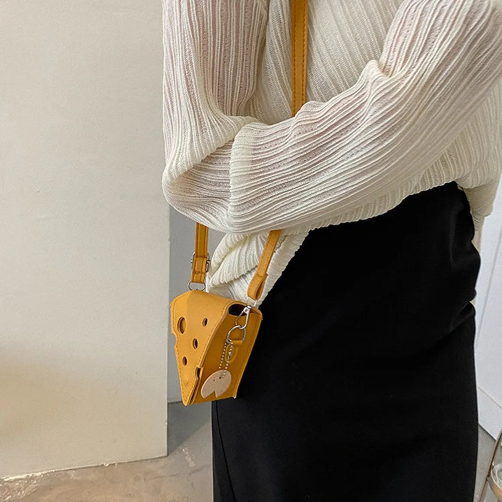 Crossbody Cheese Purse