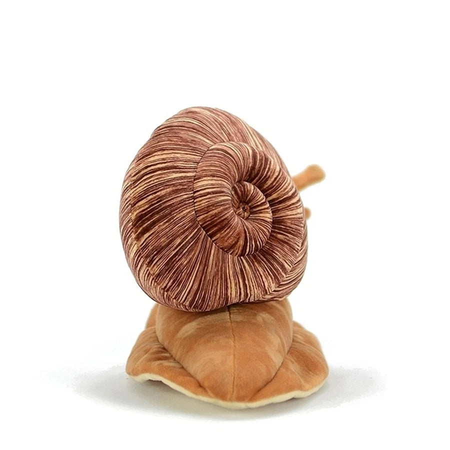 Realistic Brown Snail Plushie