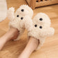 Comfy Indoor Poodle Slippers