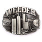 Welder belt buckle