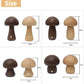 Wooden Mushrooms Night lights