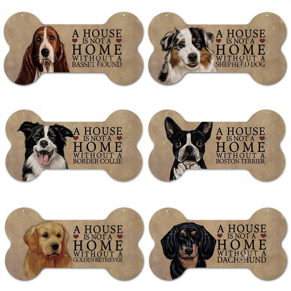 Dog Paw Shaped Hanging signs