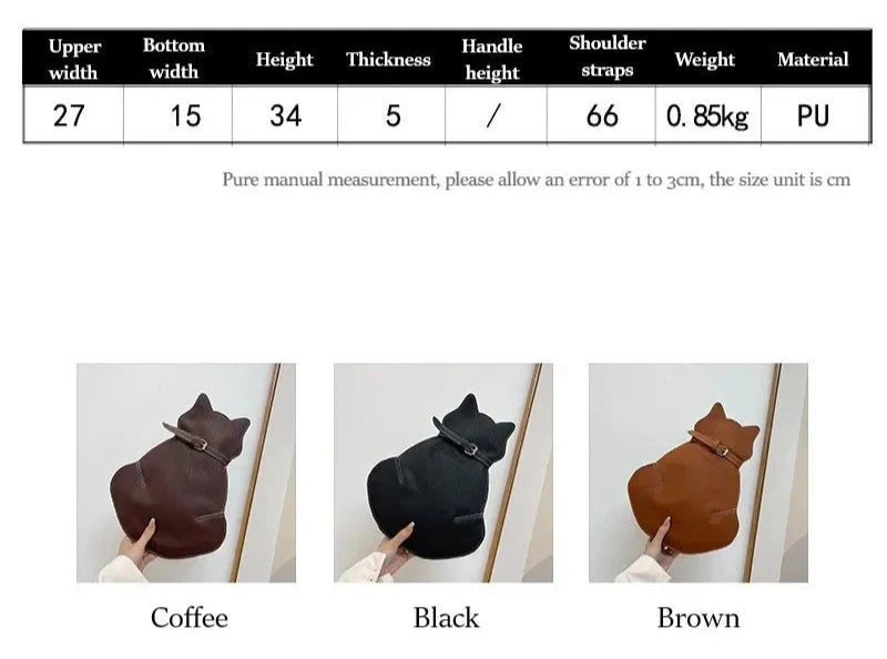 Cat Shaped Crossbody bags