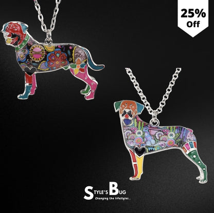 Artistic Rottweiler Necklace/s