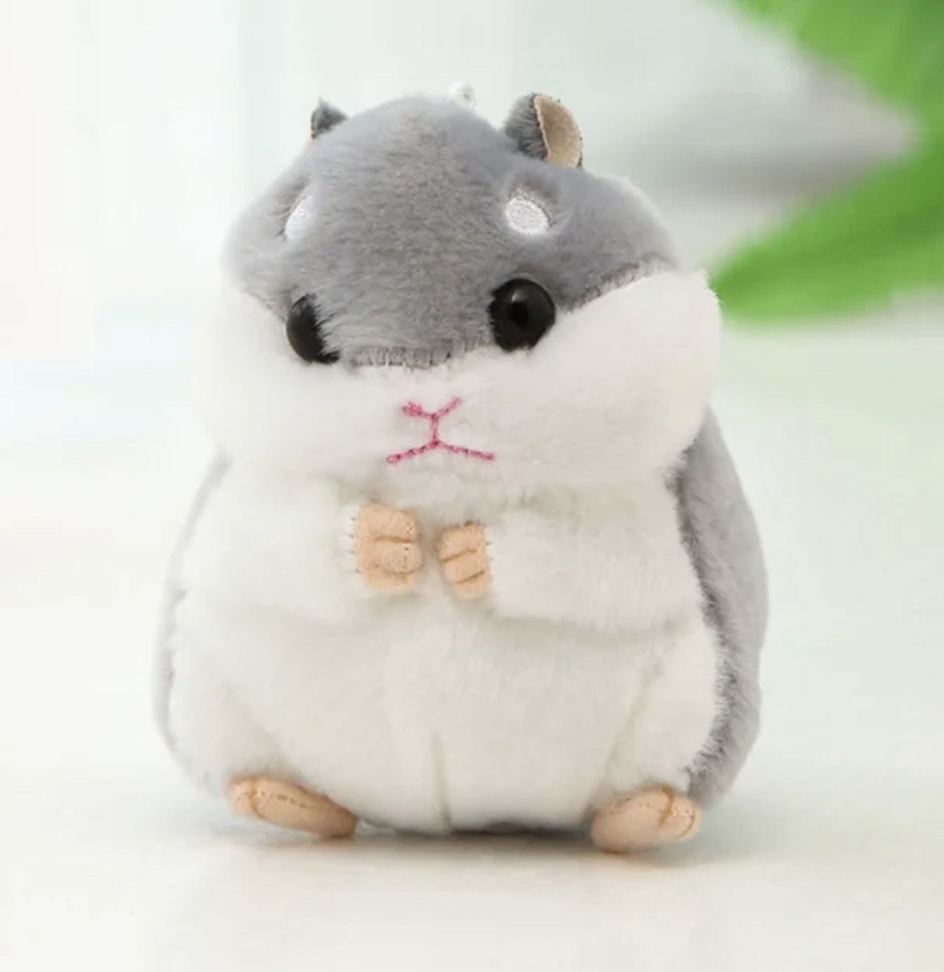 Plush Hamster Keychains