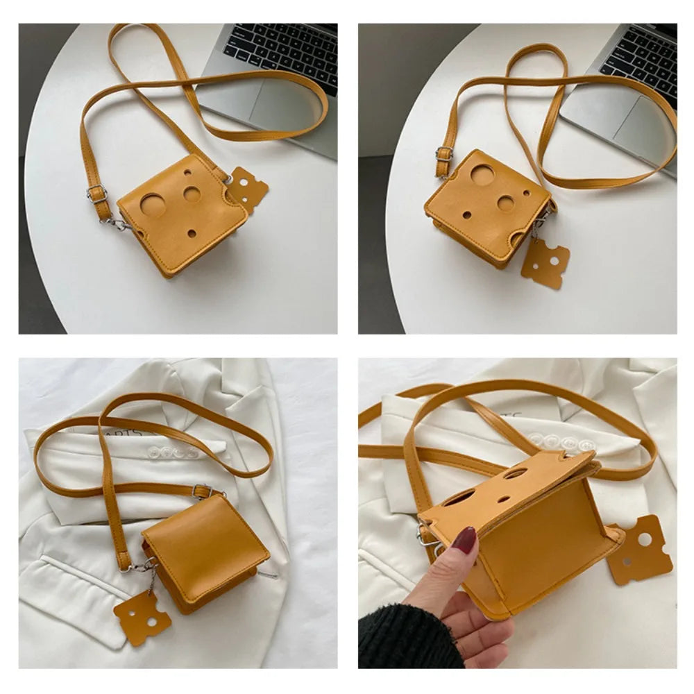 Crossbody Cheese Purse