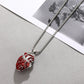 Realistic Heart Locket Necklace