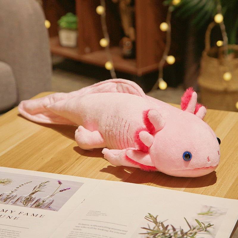 Realistic Axolotl plushies