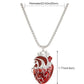 Realistic Heart Locket Necklace