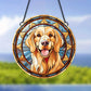 Artistic Hanging Dog Ornament - Style's Bug Golden Retriever / 1 x Ornament