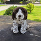 Realistic GSP puppy plushie