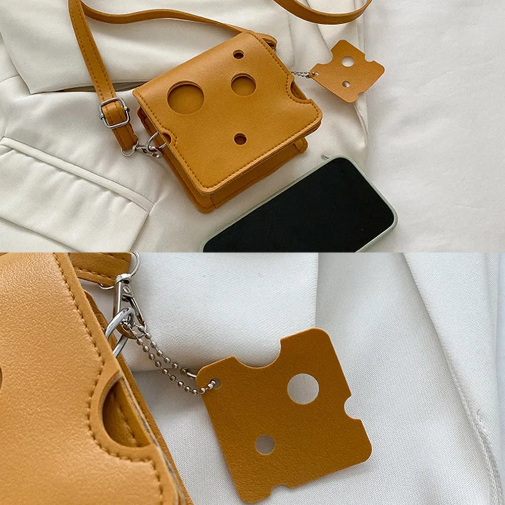 Crossbody Cheese Purse