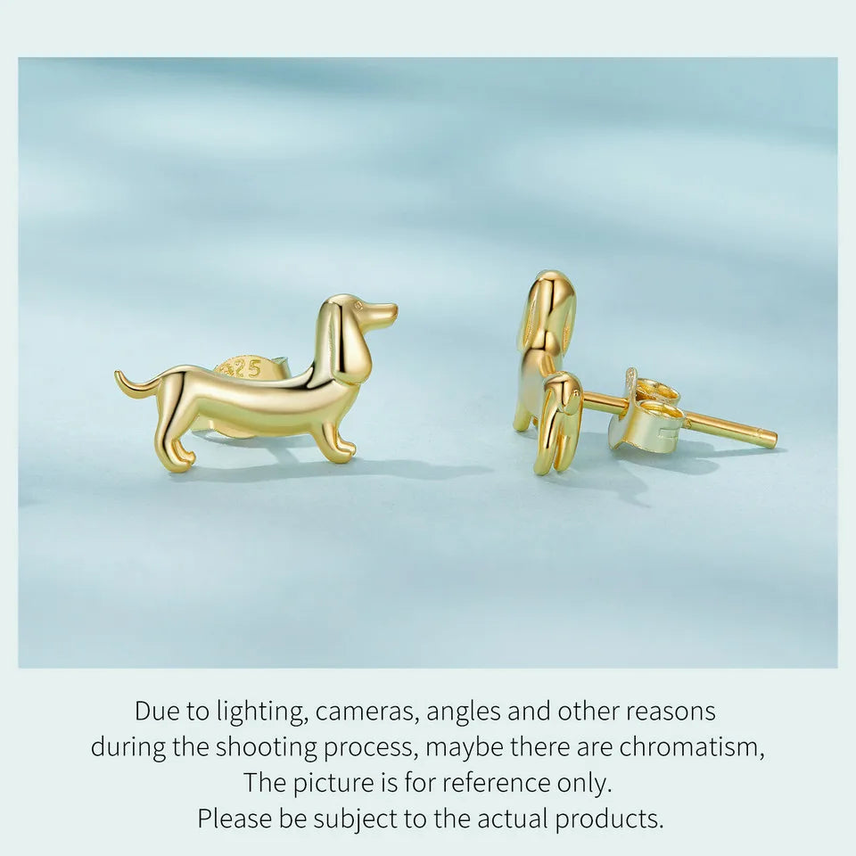 Dachshund Earrings - Different Designs and Colors