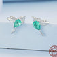 Crystal Hummingbird earrings