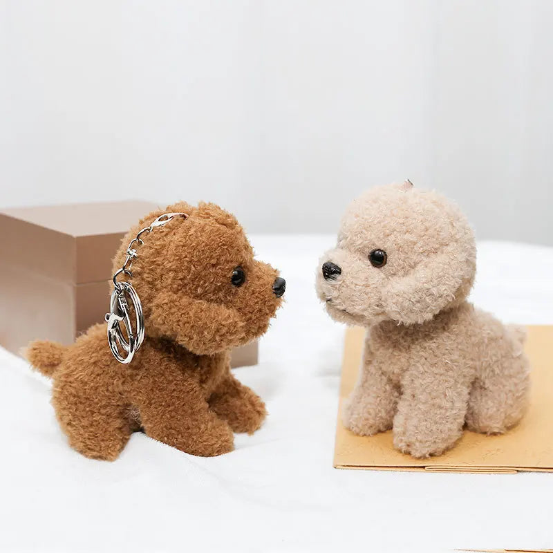 Realistic Poodle Keychains