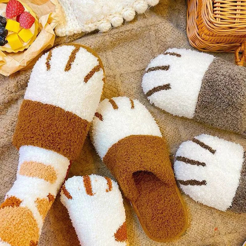 Cat Paw Indoor Slippers