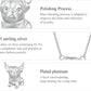 Realistic Silver Pug Necklace