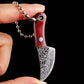 Mini Real Kitchen Knife keychain + Mini sheath sets