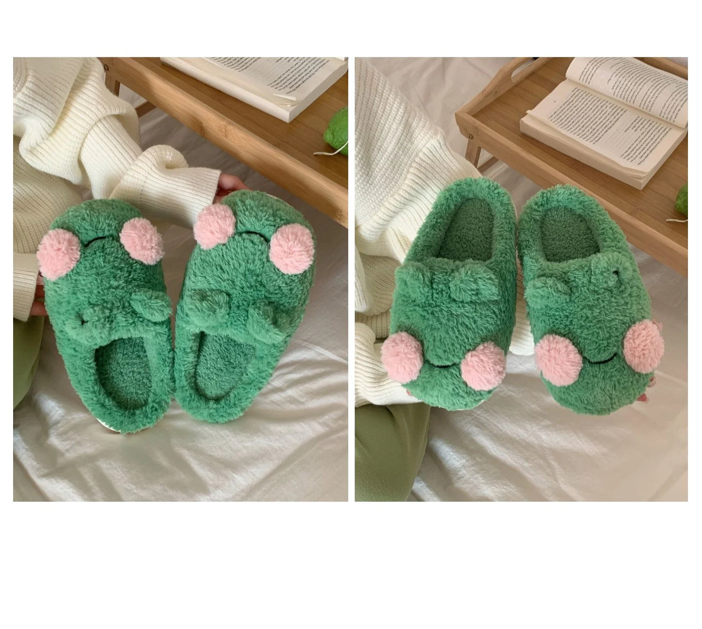 Cozy Frog Indoor Slippers / Shoes