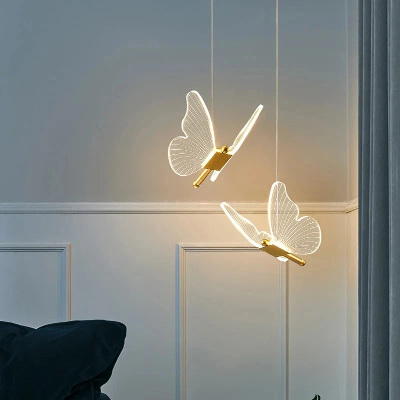 Butterfly Lamps and Chandeliers by SB