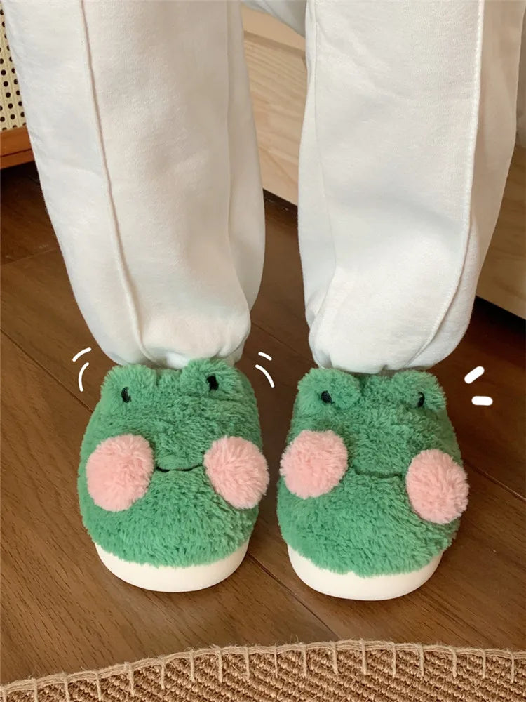 Cozy Frog Indoor Slippers / Shoes