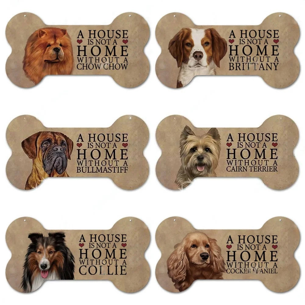 Dog Paw Shaped Hanging signs