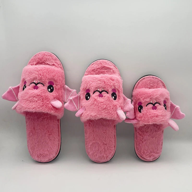 Indoor Bat Slippers with wings + FREE SOCKS