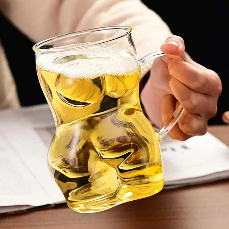 Funny Glass Beer Mugs