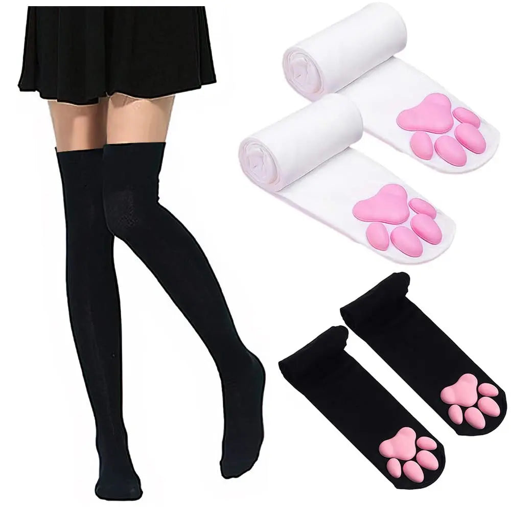 Cat Lady kit - Thigh High Socks / Sleeves / Ears set