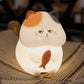 Greedy Calico Cat Night Lamp