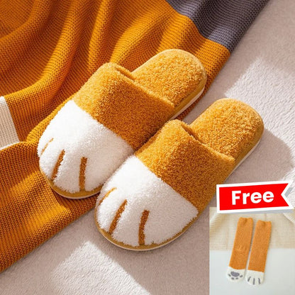 Cat Paw Indoor Slippers