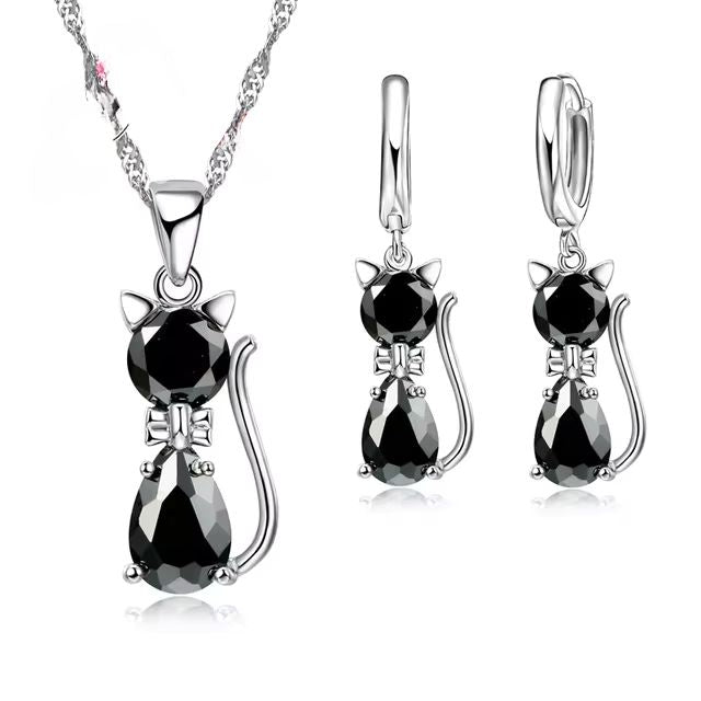 Black Cat Jewelry Sets