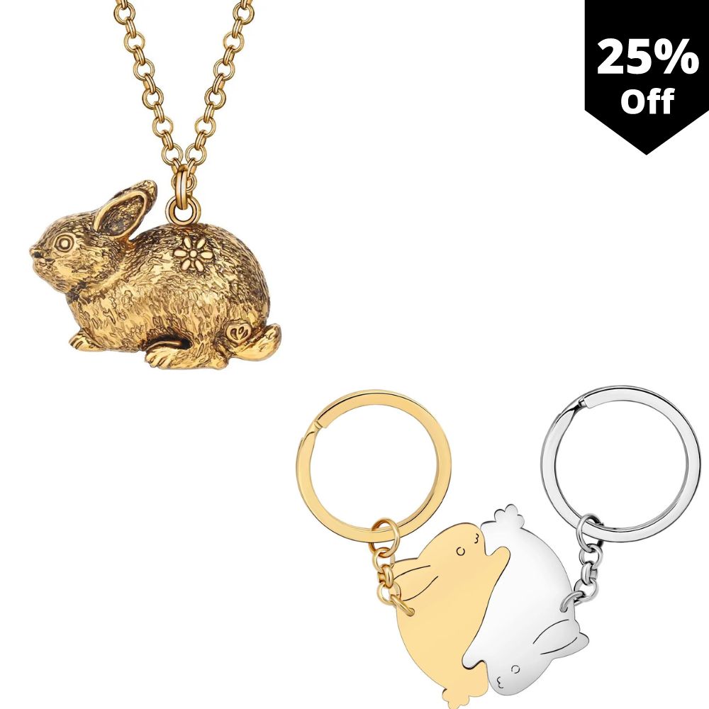 Realistic Rabbit Necklace by SB