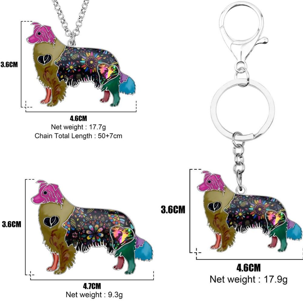 Artistic Border Collie Jewelry