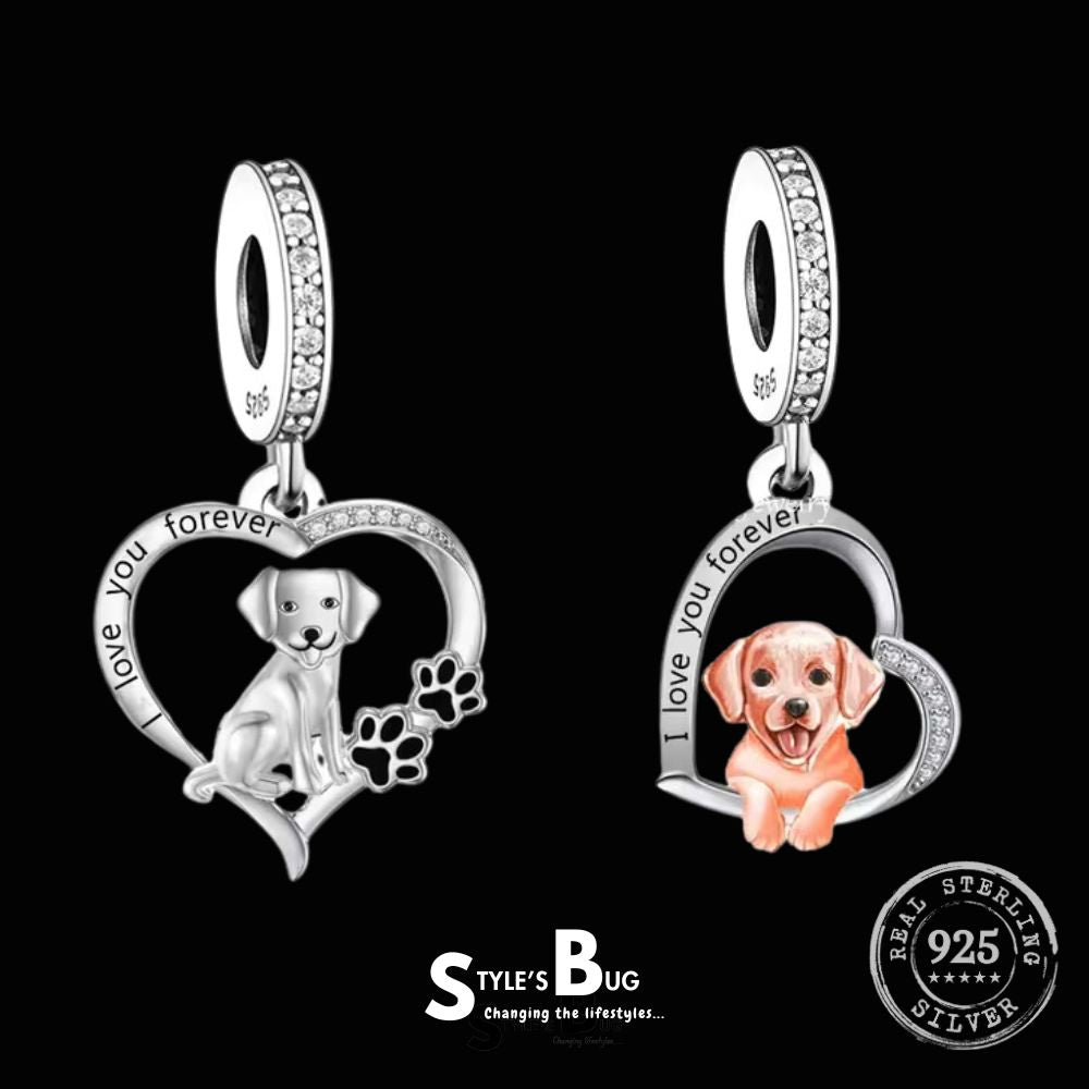 Catahoula "I love you forever" Pendant